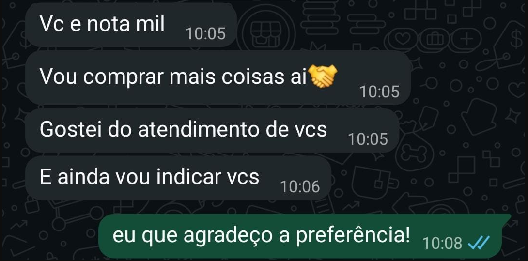Depoimento de cliente